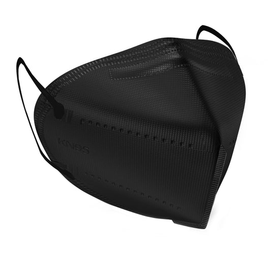 Disposable KN95 Face Mask (50PCS) - Protective 5-Layer Nose & Mouth Cover for Outdoor Use, Black
